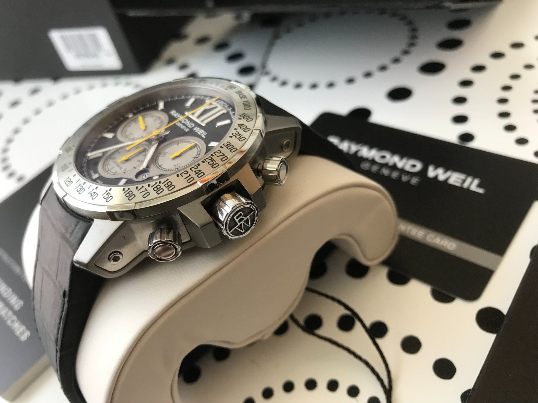 Raymond Weil Orologi: RAYMOND WEIL NABUCCO - CHRONO AUTOMATIC TITANIUM SWISS MADE – Nuovo (secondo la descrizione) da Epalinges venduto da watchforyou 8