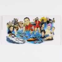 Postkarte James Bond 50 Jahre Feuerball / Thunderball 2015