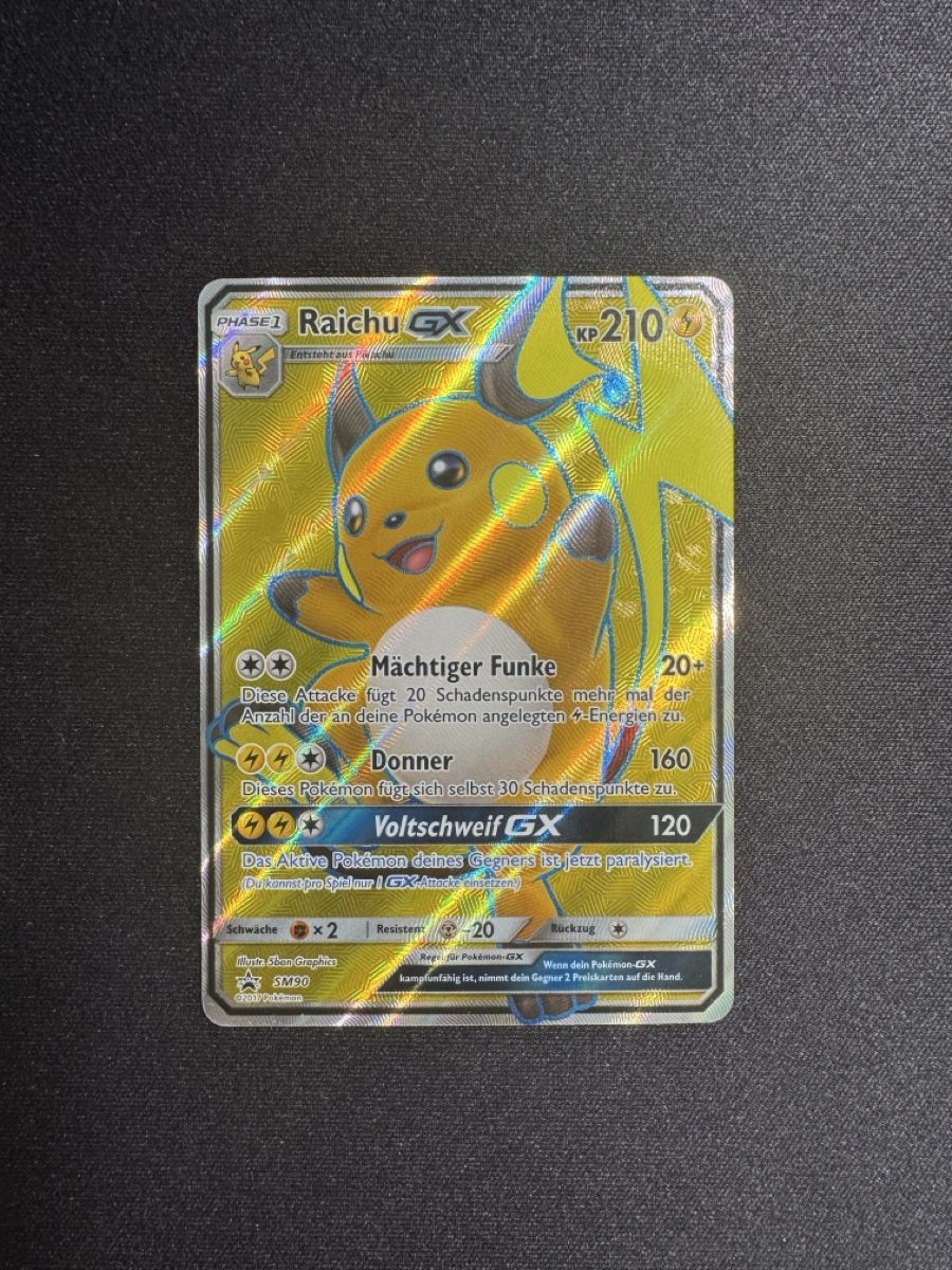 Pokémon Sammelbilder & Trading cards: Raichu GX DE - Near Mint – Neu (gemäss Beschreibung) aus Horgen von ric_tz6s