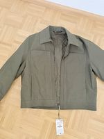 Zara Jacke Dunkelgrün