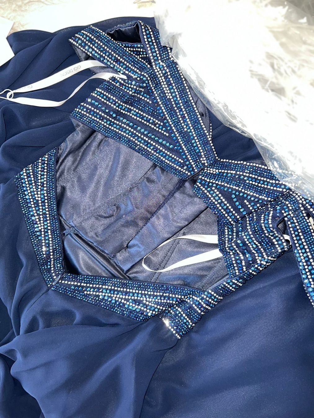 Vestiti: Fliessendes Glitzerkleid – Nuovo e nell'imballaggio originale da Perlen venduto da H.Spa 1