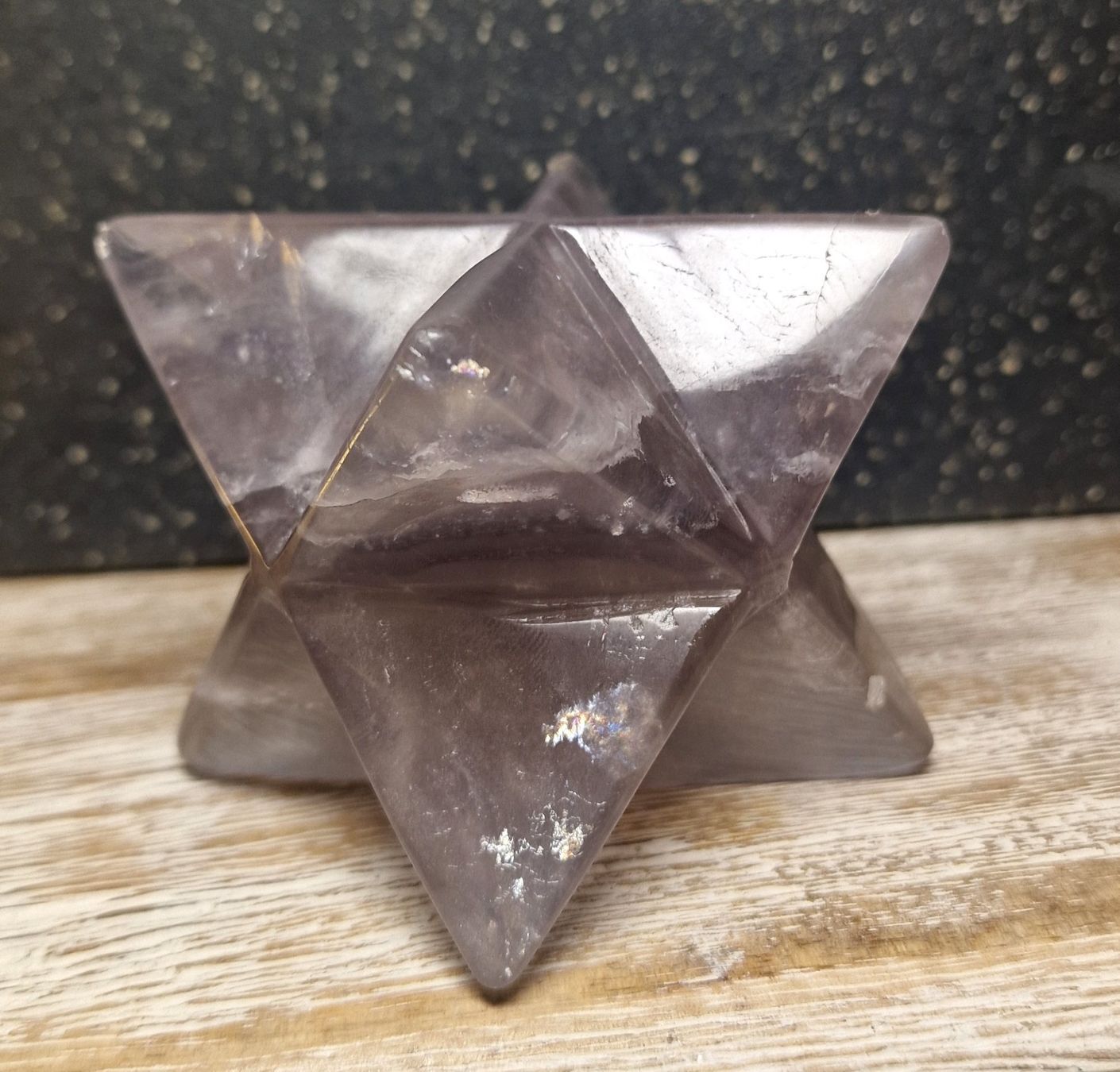 Minerali & Pietre curative: Aktion:Silk Fluorit Merkaba Stern 435g – Nuovo (secondo la descrizione) da Matzingen venduto da Shay_Crystalz 4