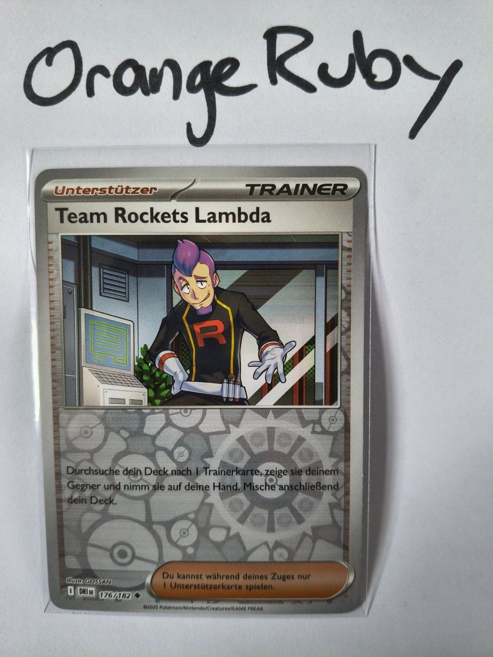 Pokémon Carte collezionabili: Team Rockets Lamda 176/182 REVERSE Ewige Rivalen DRI Deutsch – Usato da St. Gallen venduto da OrangeRuby