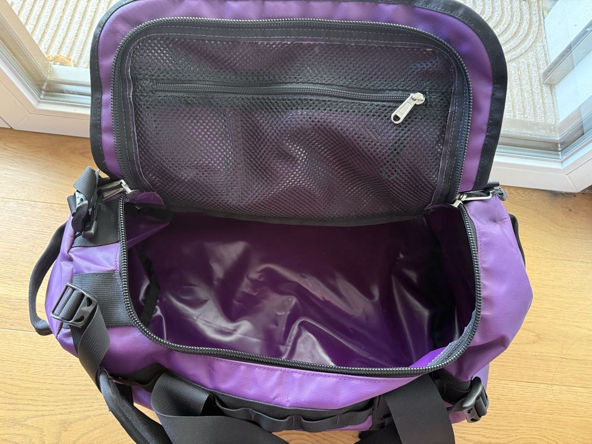 Zaini: The North Face Base Camp lila duffle – Usato da Bichelsee venduto da darthvada 3