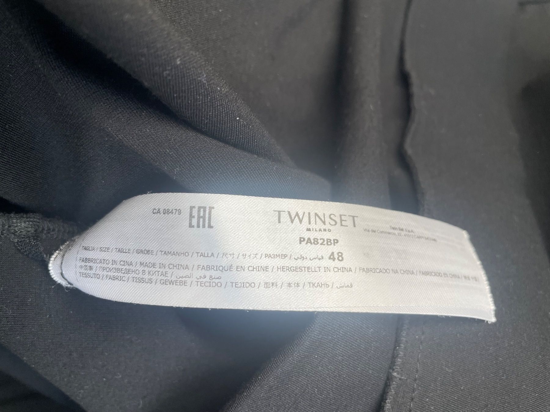 Twinset Maglioni & Felpe: Twinset - Dress Casual - Black - Pullover – Usato da Minusio venduto da Pink222 2