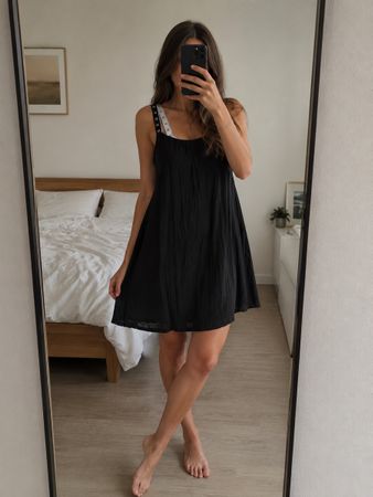 Schwarzes Calvin Klein Kleid XS