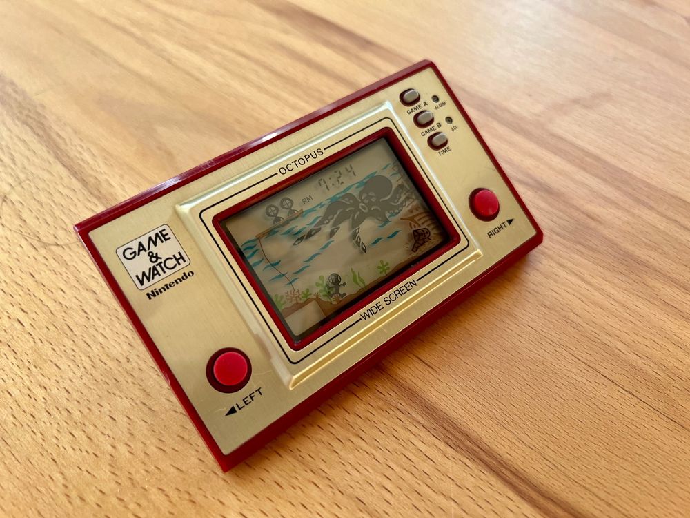 Nintendo Game Watch Octopus Kaufen Auf Ricardo