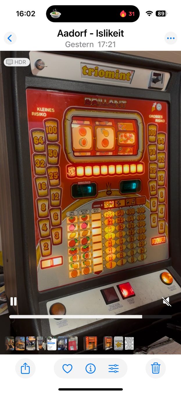 Spielautomaten: Geldspielautomat Triomint Brillant – Gebraucht aus Aadorf von bna_tfq8