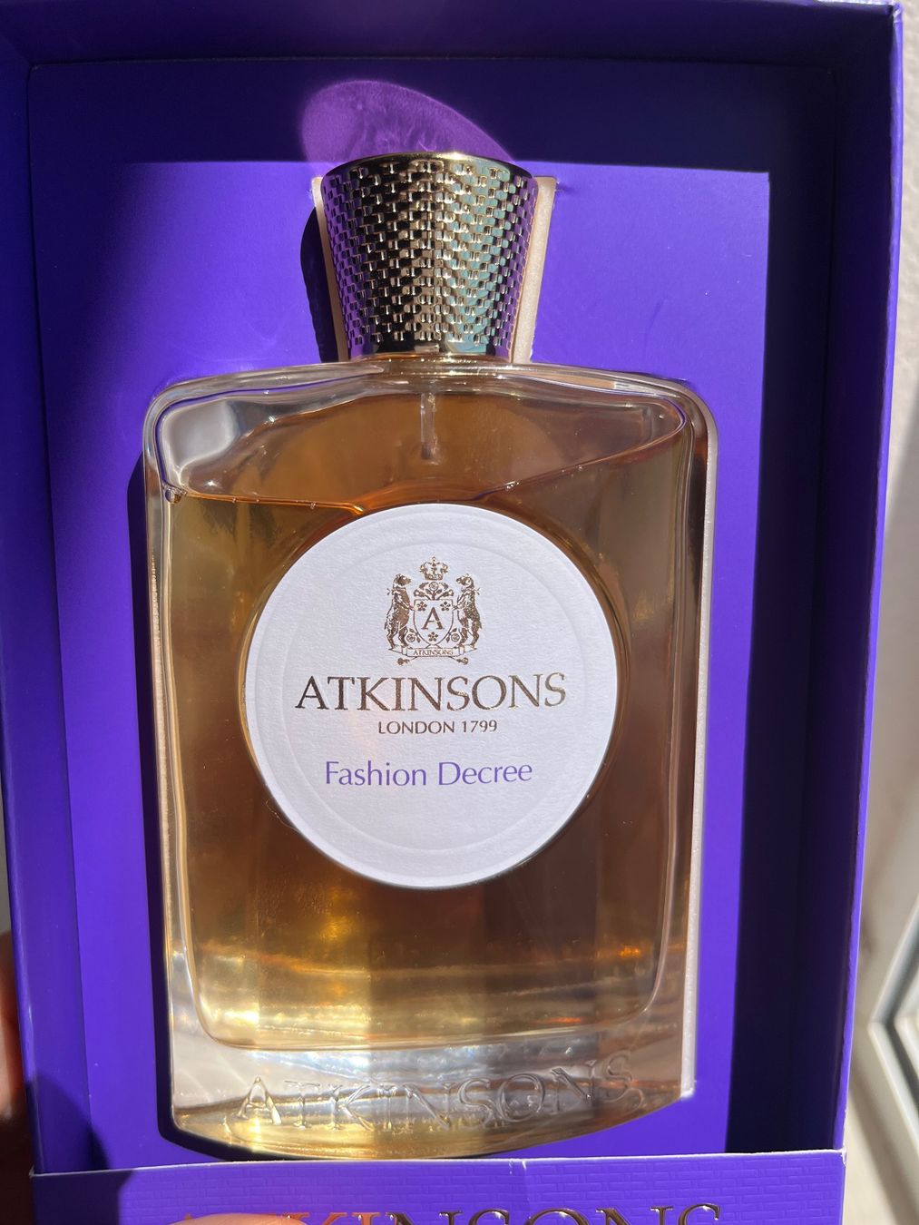 Atkinsons Profumi & Eau de Toilette: Fashion Decree  Atkinsons 95 ml – Usato da Chêne-Bougeries venduto da Seetooyoo 5