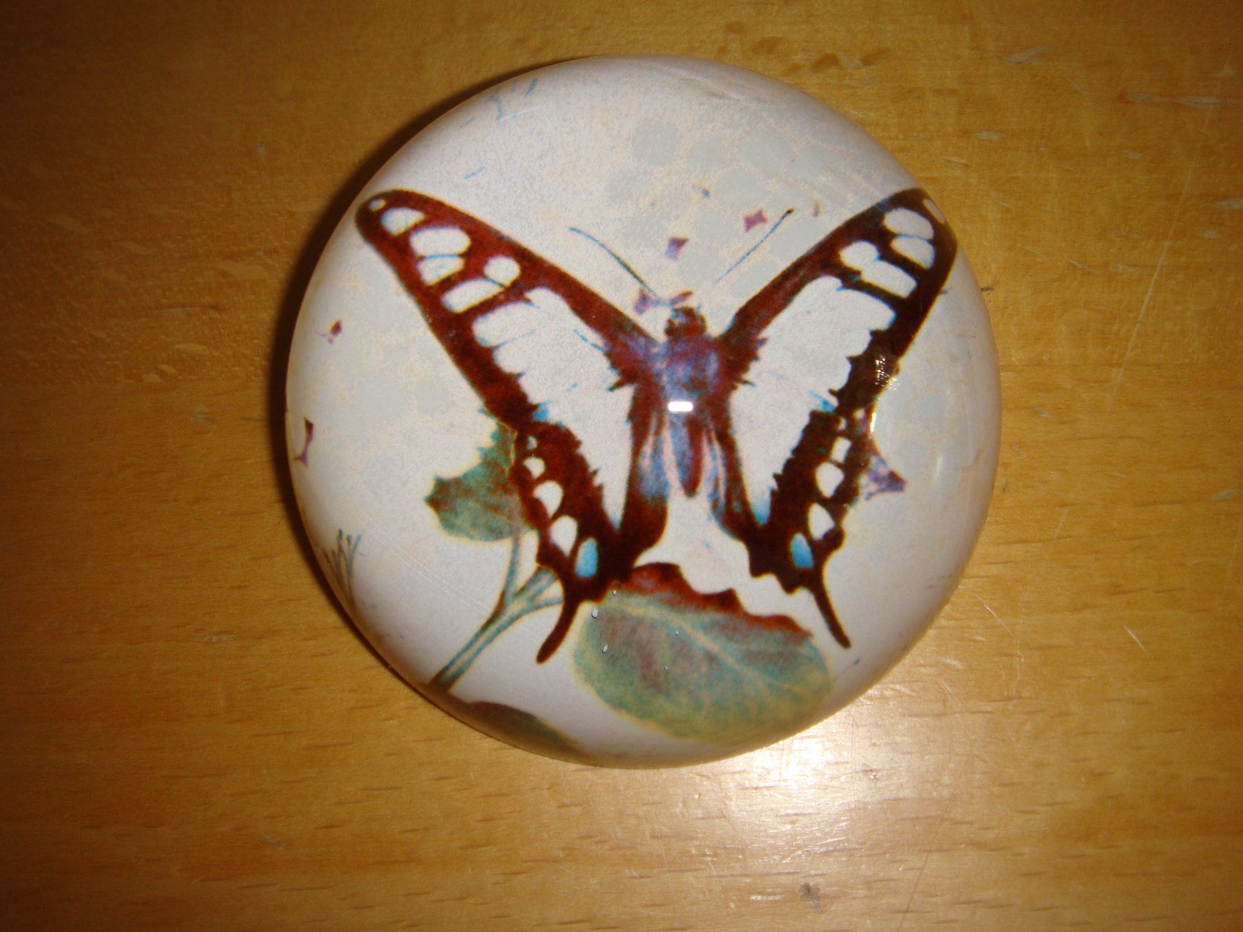 Tutte le decorazioni: Schmetterling in Glaskugel Deko – Usato da Reinach BL venduto da Maryichbins