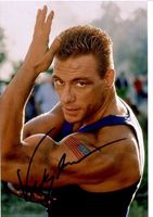Jean-Claude VAN DAMME / TOP AUTOGRAMM