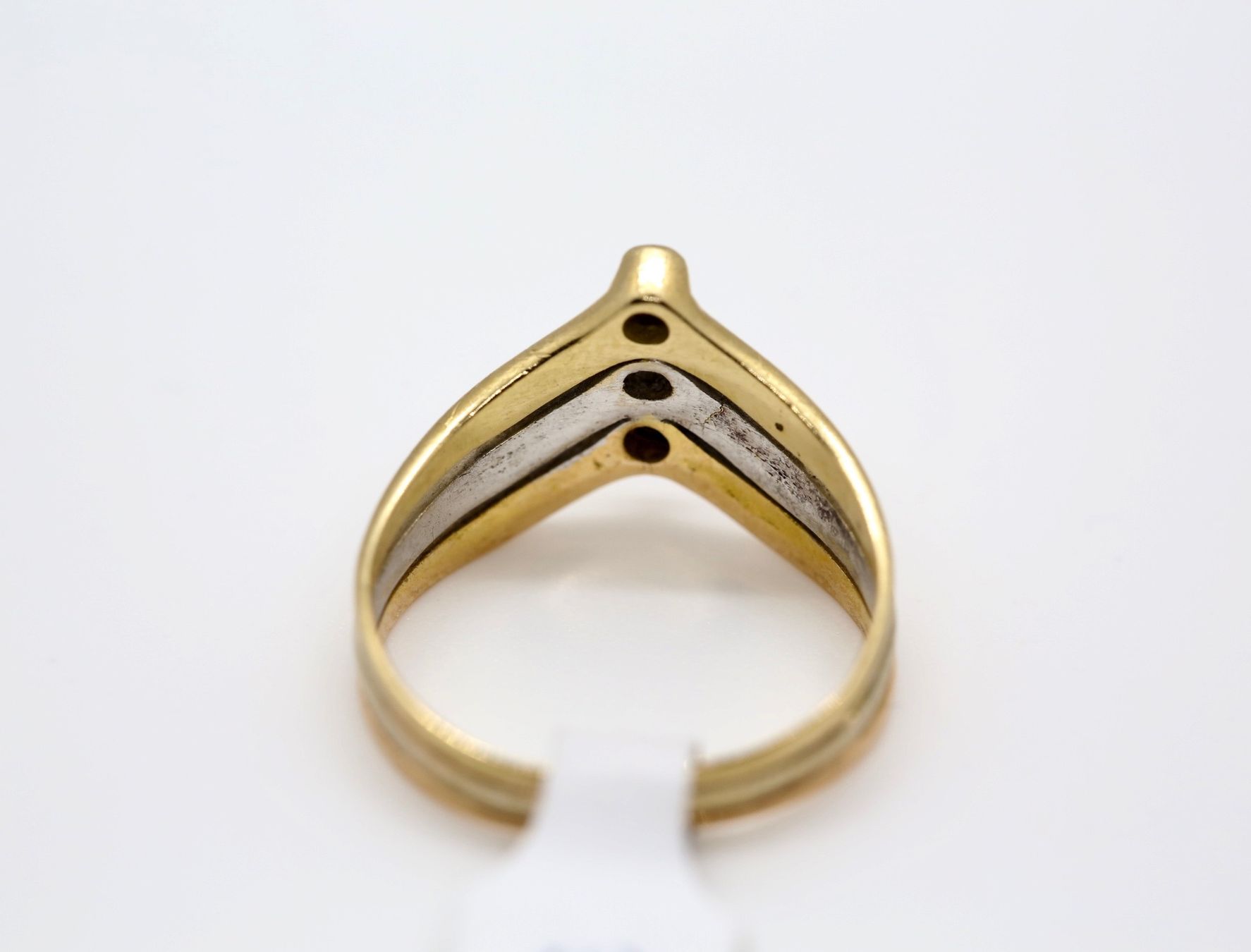Anelli: Goldring 18K Tricolor – Usato da Reinach BL venduto da Han-Numismatik 3