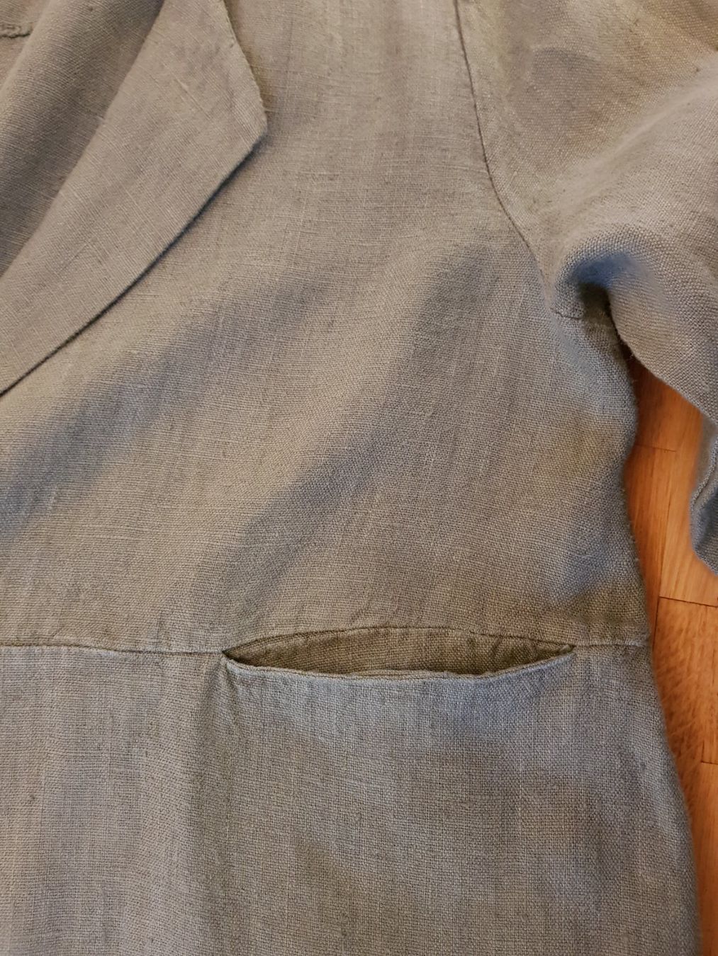 Jacken: Veste en lin épais, taille 2 neuve – Neu (gemäss Beschreibung) aus Veyrier von sosozizou 2
