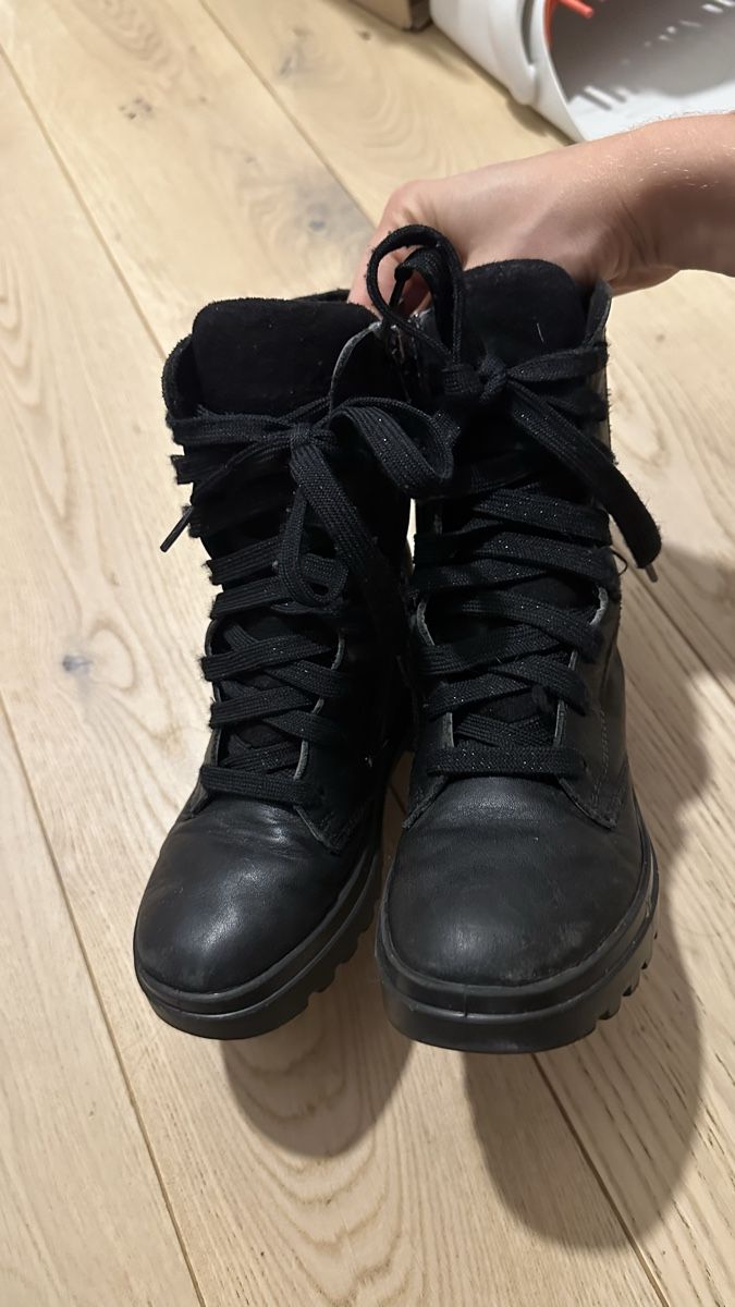 Superfit Scarpe per ragazze: Superfit Black Leather Boots Size 28 Used – Usato da Troinex venduto da AnnaAbanin 4