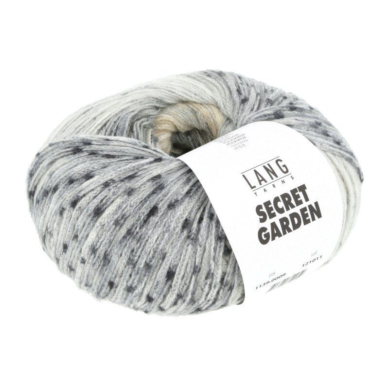 Lang Yarns Lana: SECRET GARDEN - ein farbenfrohes Baumwoll-Mischgarn – Nuovo e nell'imballaggio originale da Burgistein venduto da Azureus58 3