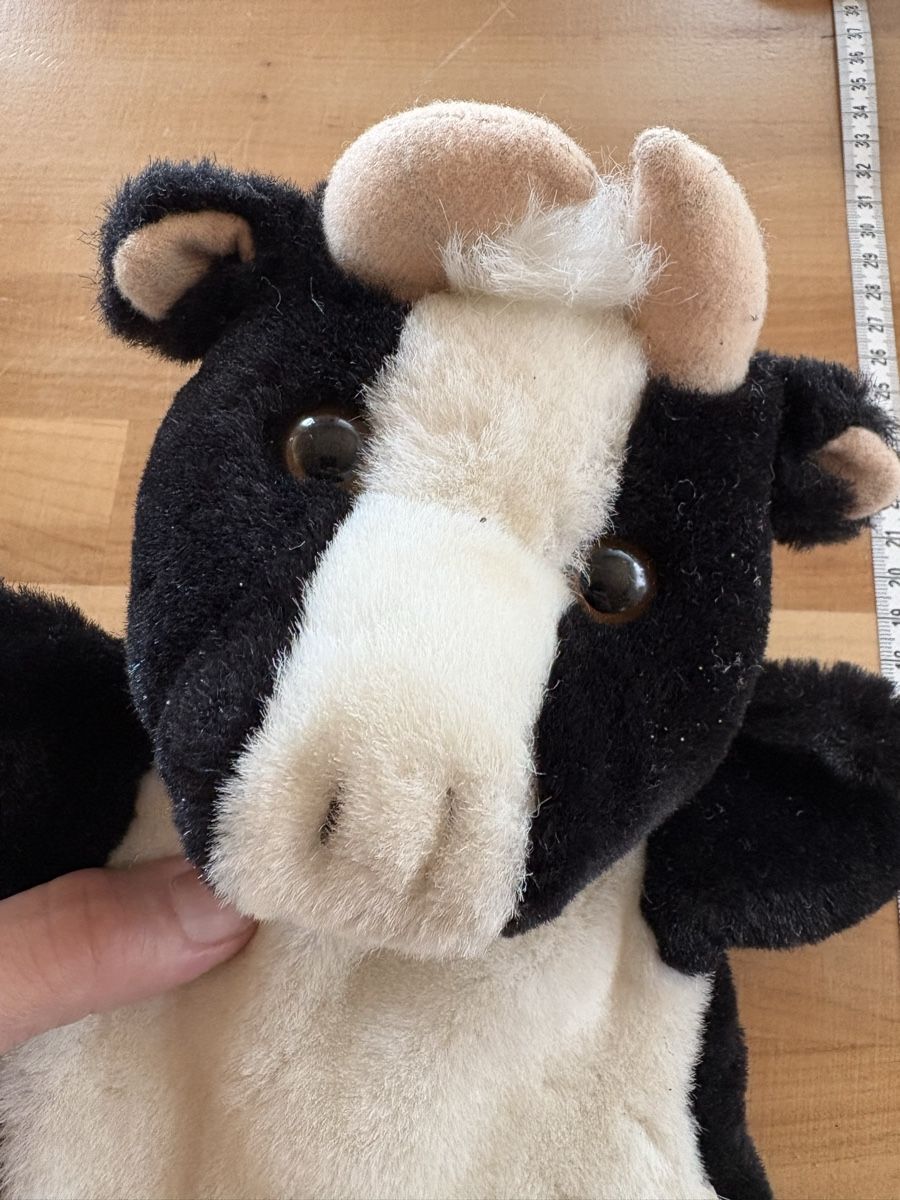 Giocattoli: Kuh Handpuppe Plüsch – Usato da Rümlang venduto da SchumBru10 1