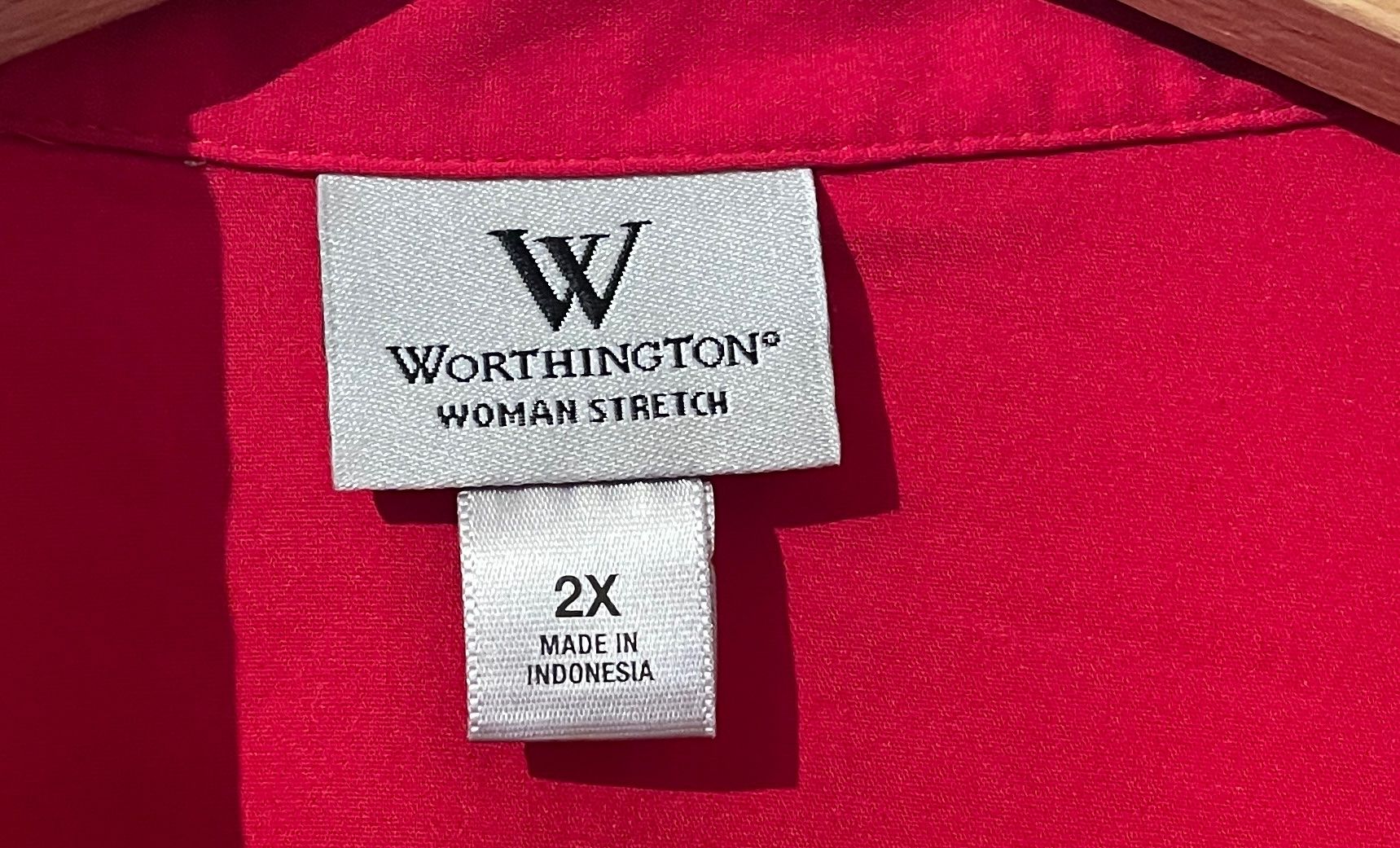 Camicette: Bluse mit 3/4-Ärmel, rot, Grösse 2X – Nuovo (secondo la descrizione) da Gümligen venduto da soleil149 3