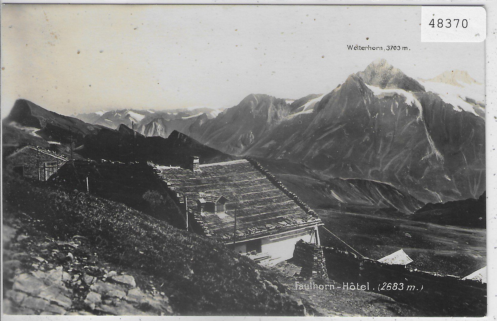 Cartes postales: Faulhorn-Hotel – D'occasion à Ettingen par Kartenplanet