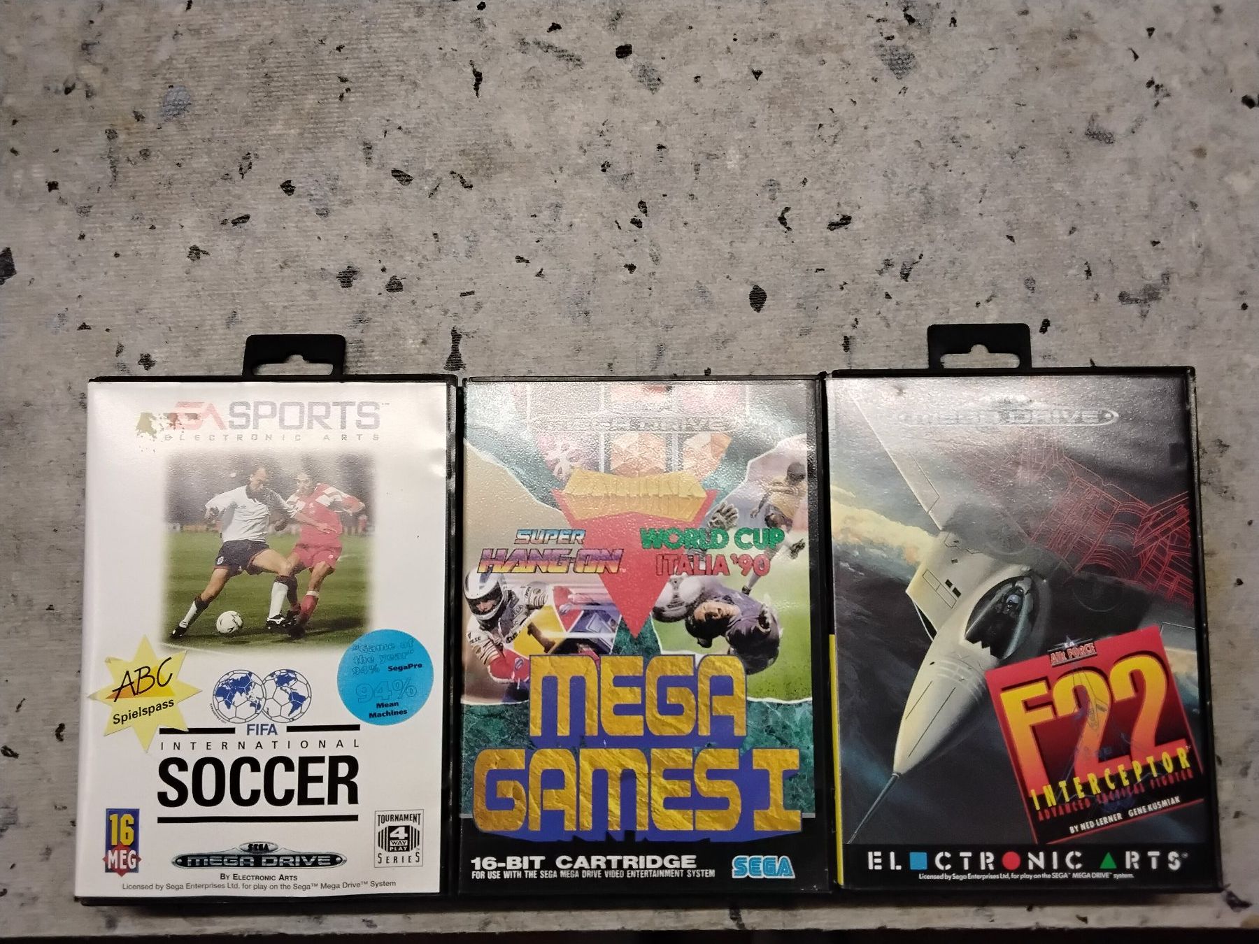 Sega Giochi: Sega Mega Drive 3 Spiele – Usato da Lyss venduto da Ruczek123