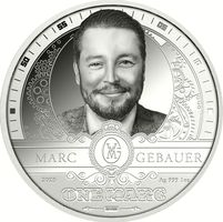 Marc Gebauer Silber Münze, 1 Unze *Limitierte Auflage*