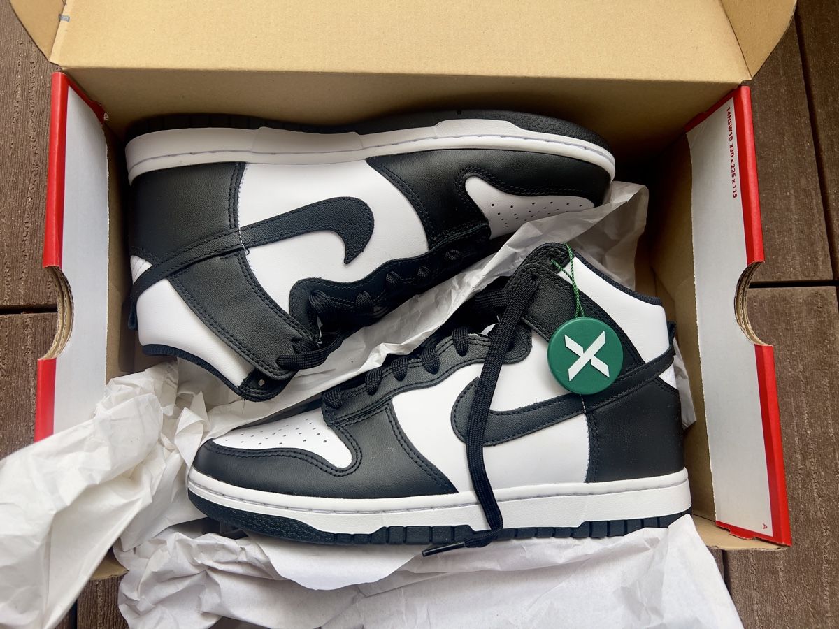 Nike Scarpe da uomo: Nike Dunk High Retro, Schwarz/Weiss – Nuovo e nell'imballaggio originale da Zürich venduto da Zweite-chance