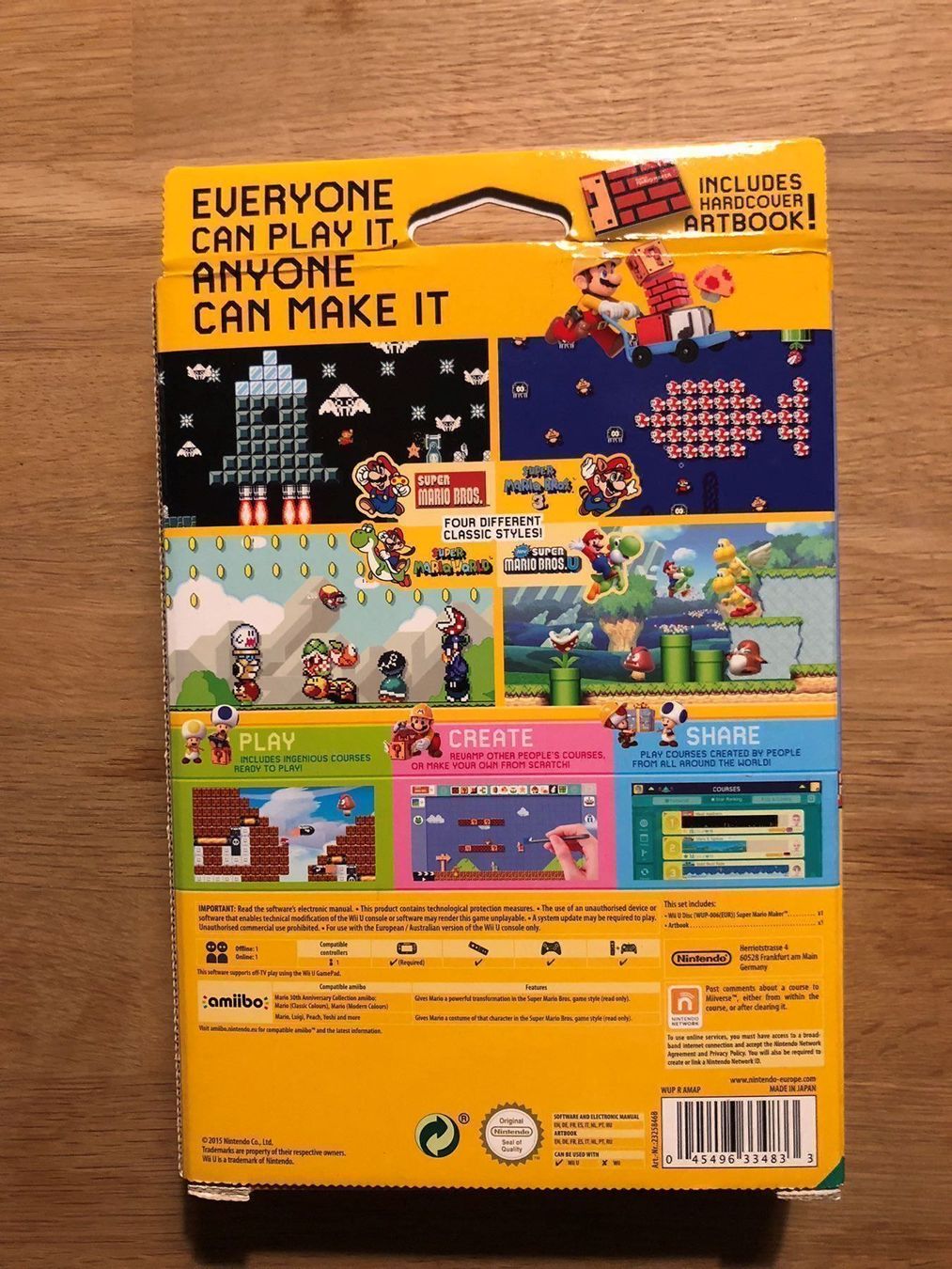 Nintendo Giochi: Super Mario Maker für WiiU – Nuovo (secondo la descrizione) da Kestenholz venduto da Dickies09 1