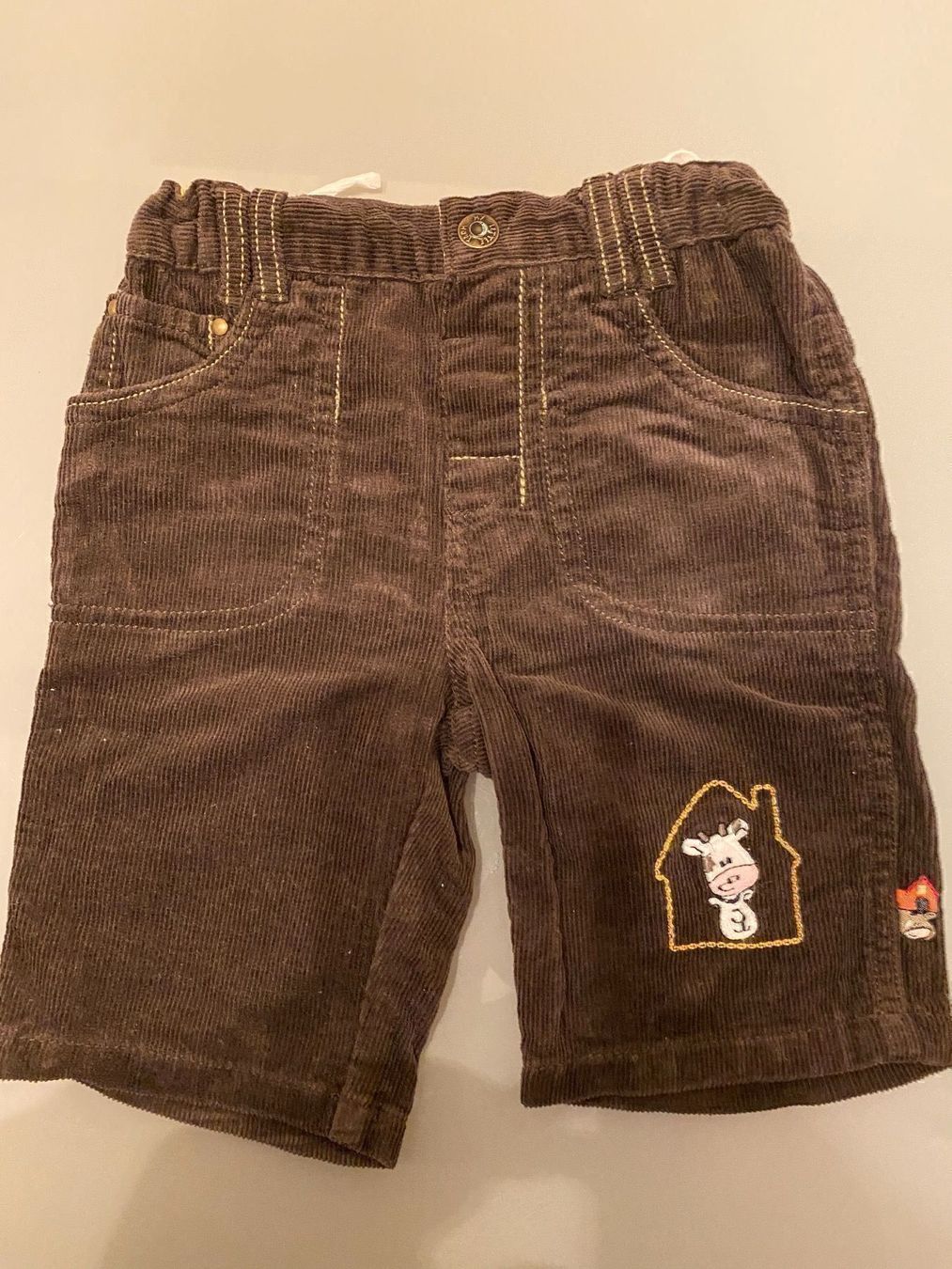 Pantaloni: 3jeans & 1salopette garçon T.62 – Usato da Le Brassus venduto da lionete02 4