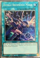YuGiOh Platinum Secret Rare | Dunkle brennende Magie