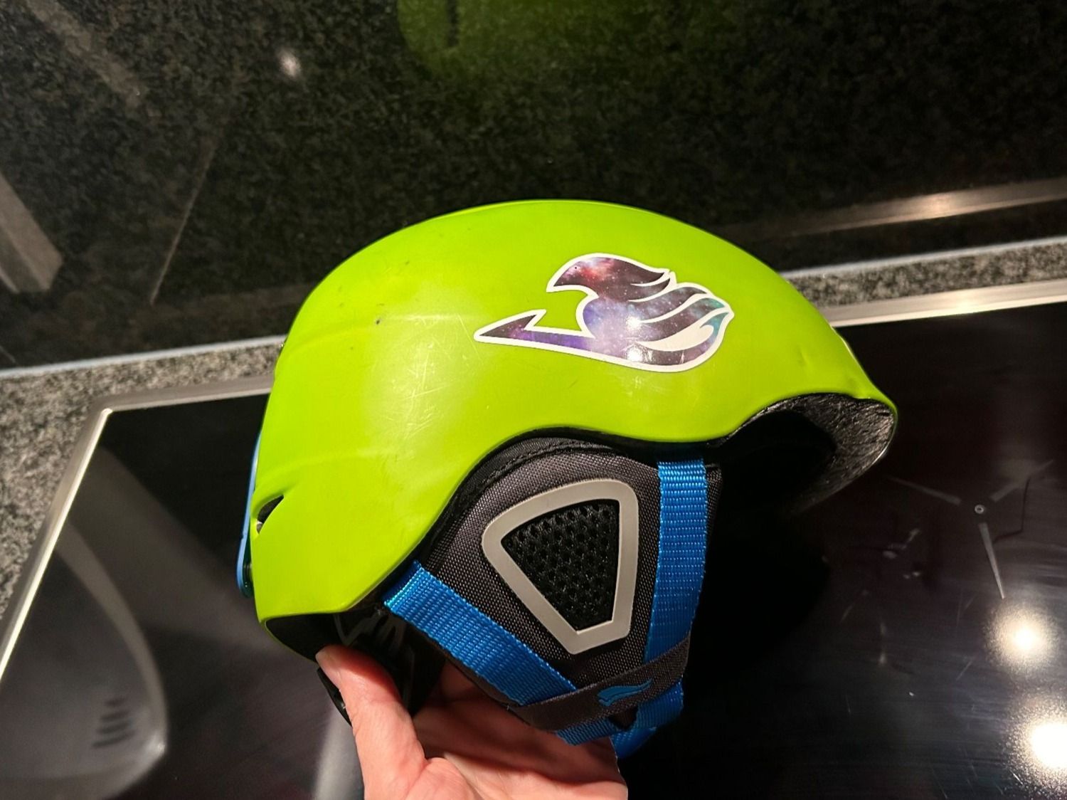 Uvex Helme: Kinder Skihelm CRIVIT vert Gr L - XL / 52 - 55cm – Gebraucht aus Arbedo von nadia1973 4