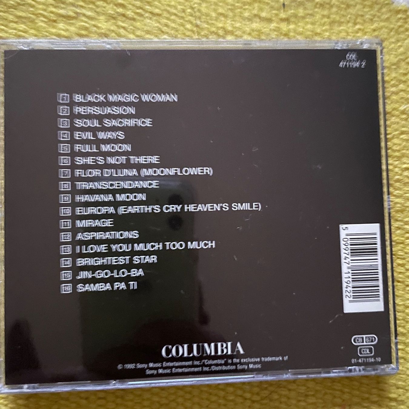 CDs: SANTANA-BLACK MAGIC WOMAN – Gebraucht aus Rorschacherberg von CD-Roli 1