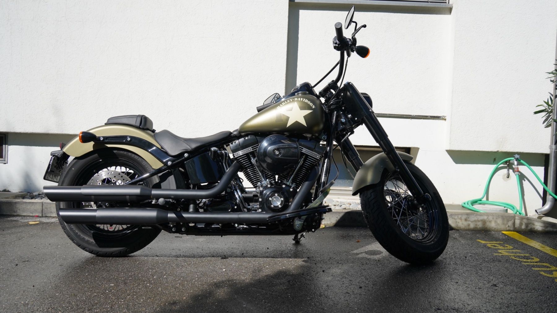 Harley-Davidson Chopper: Harley Davidson Softail Slim S – Usato da Sachseln venduto da Endingsteven