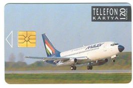 Telefonkarte Ungarn Hungarian Airlines Flugzeug