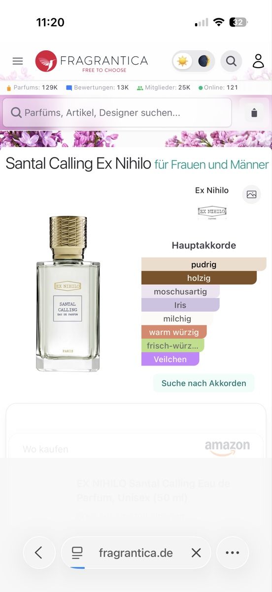 Profumi & Eau de Toilette: Ex Nihilo Santal Calling. 2 ml – Usato da Sursee venduto da nri_sbv9 1