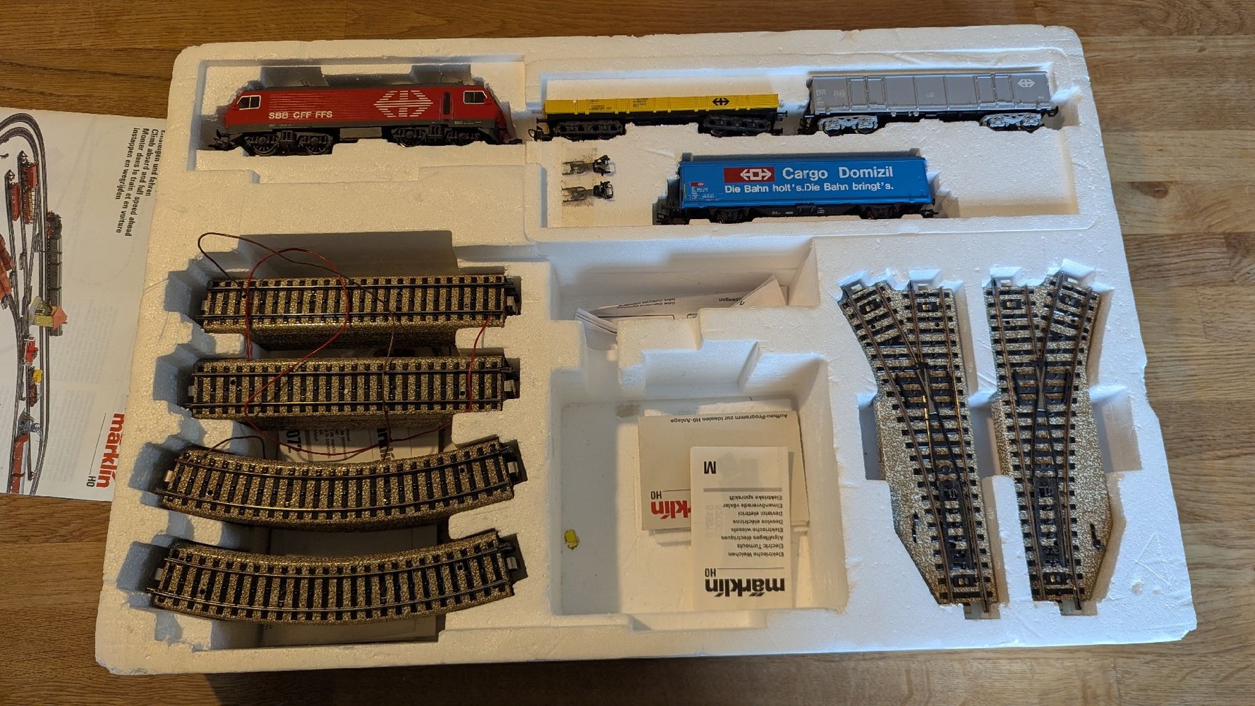 Märklin Modellini di ferrovie: Märkli Modeleisenbahn Starterset – Difettoso da Frick venduto da meier1984 1