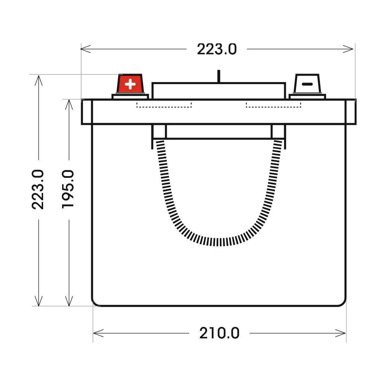Dispositivi a energia solare: BIG DC 12V 200Ah C100 Solarbatterie – Nuovo e nell'imballaggio originale da Bottighofen venduto da zaap 2