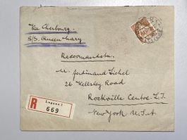 Schweiz 1938, Nr. 140, Lugano-USA, Top gestempelte Rarität!