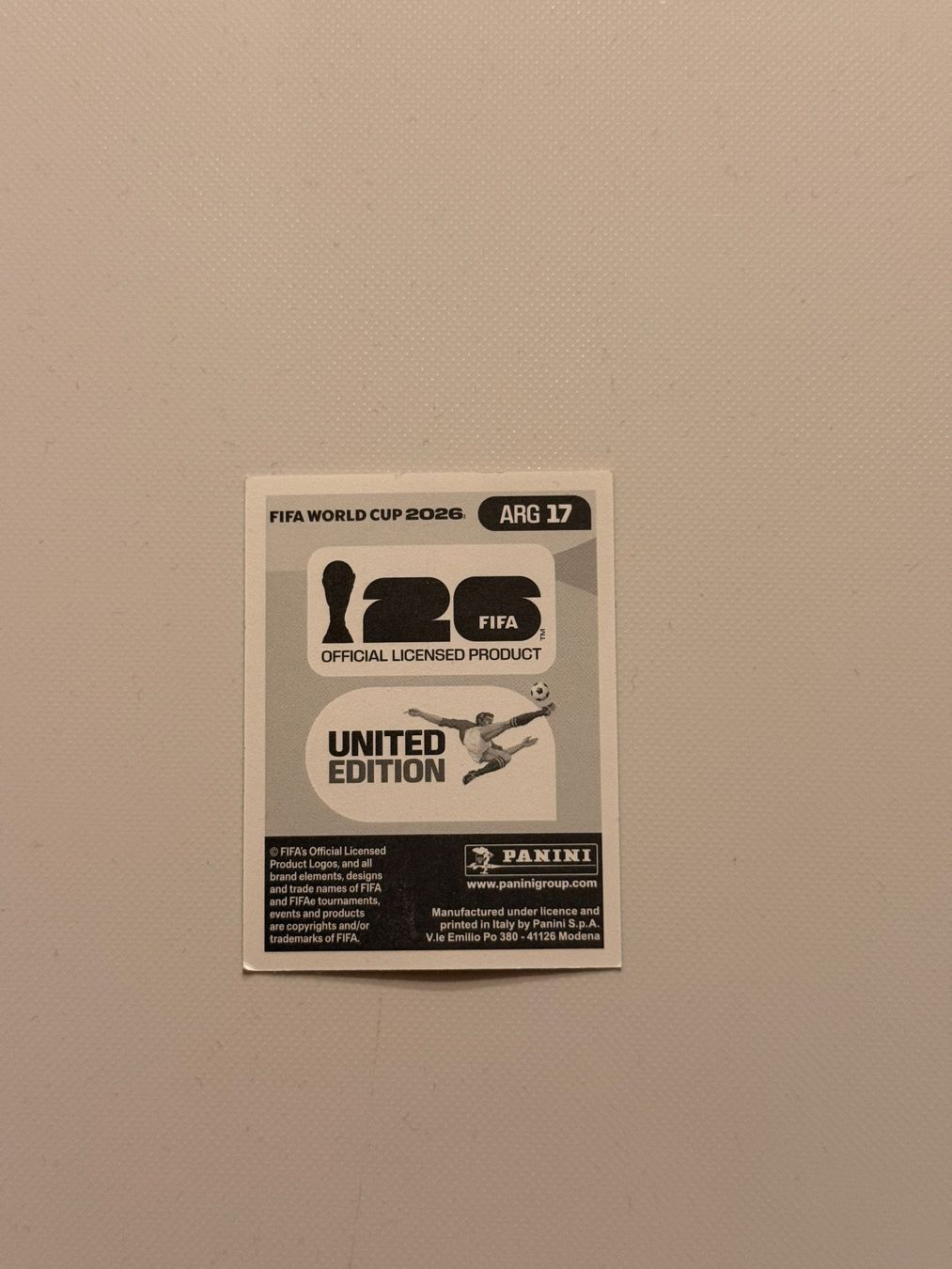 Panini Sammelbilder & Trading cards: Panini Sticker WM 2026 - ARG 17 - Messi – Neu und originalverpackt aus Muhen von lubos_deals 1