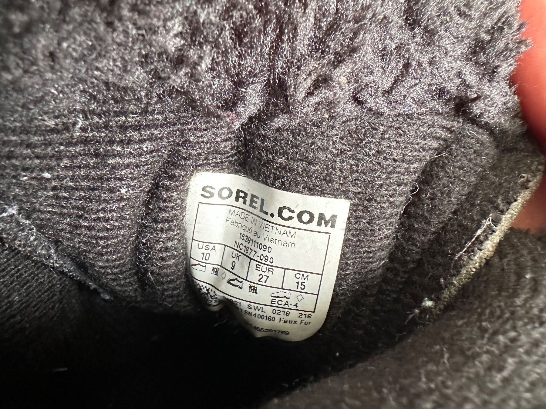 Sorel Scarpe per ragazzi: Sorel Winterstiefel Gr. 27 schwarz-gelb – Usato da Rudolfstetten venduto da Joyw 4