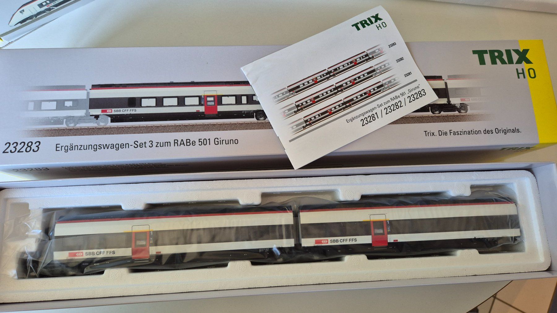 Trix Modellini di ferrovie: RABe 501 Giruno – Nuovo e nell'imballaggio originale da Bellevue venduto da 181045 4