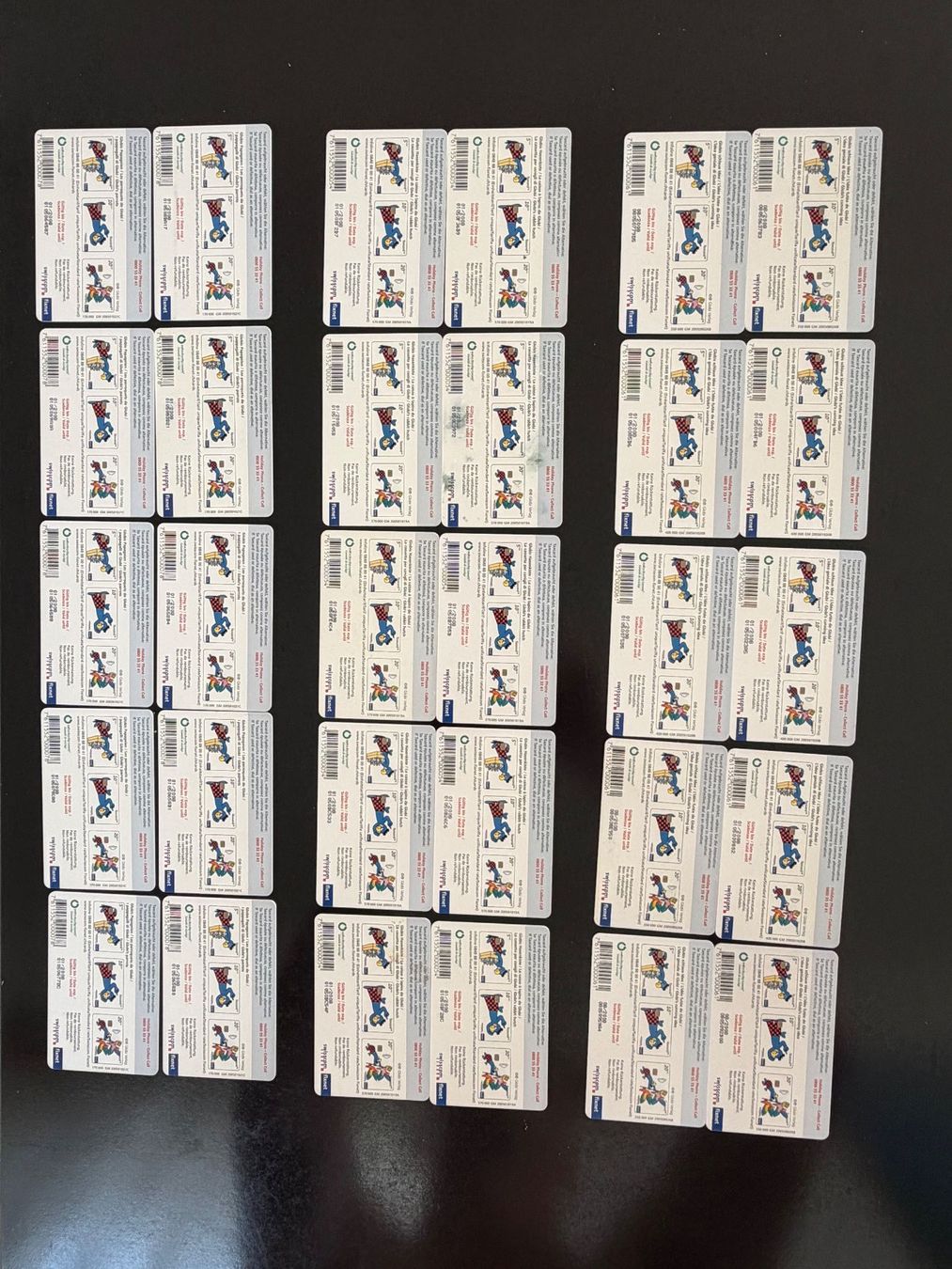 Telefon- & Taxkarten: 30 cartes téléphonique de globi. – Gebraucht aus Peseux von philstyle 1