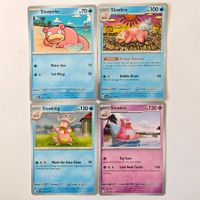 🦛 Slowpoke (Flegmon) Familie Set + Holo [EN] *NM*