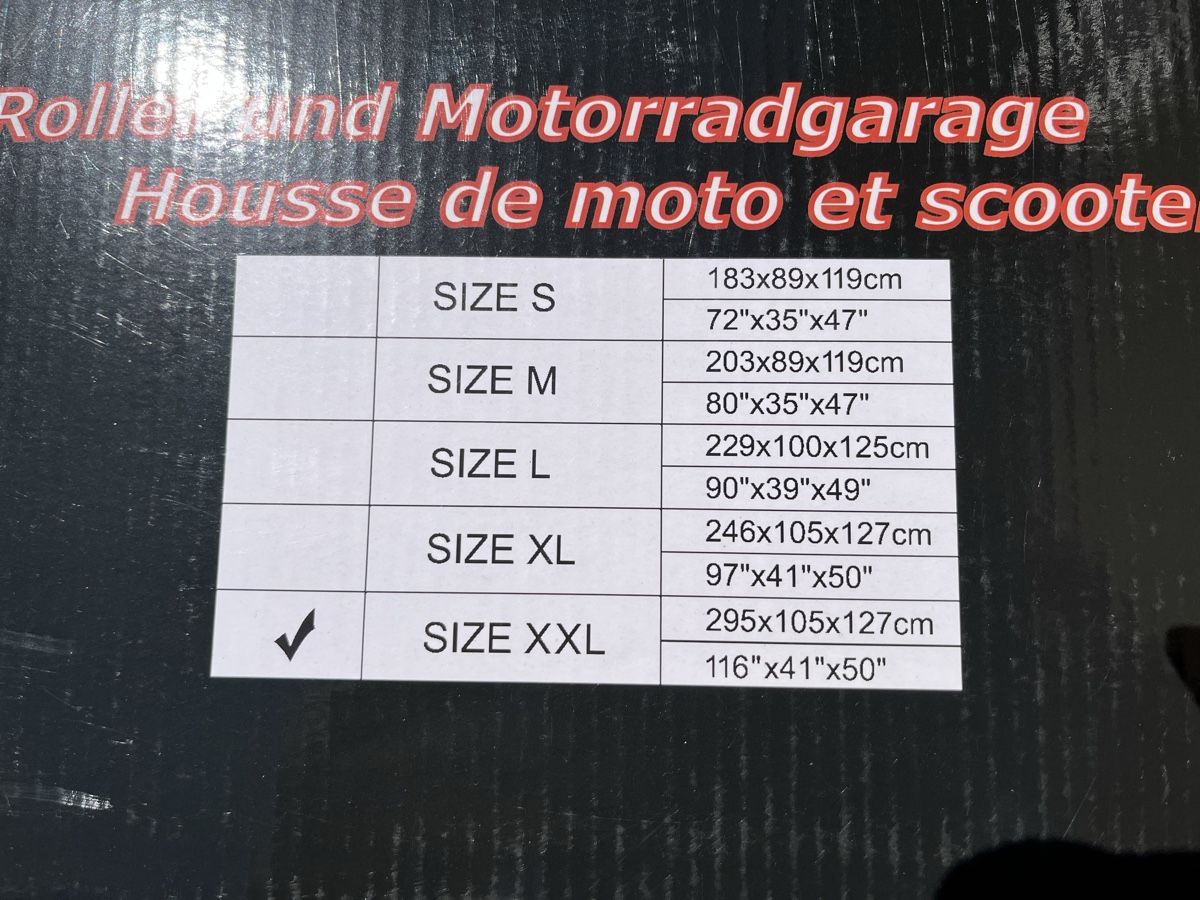 Housses de moto: Housse moto et scooter – Neuf avec emballage d'origine à Vers-chez-Perrin par Alex011 2