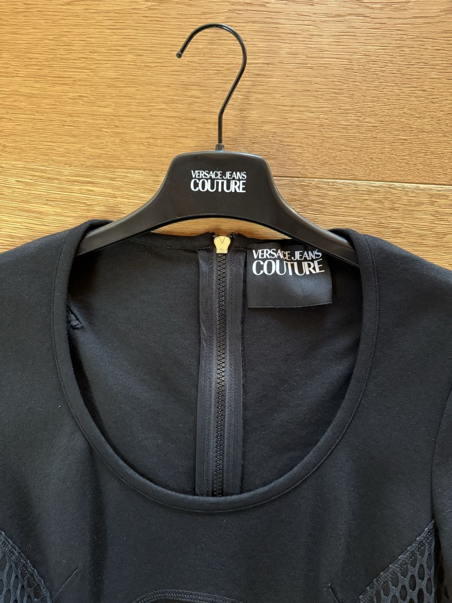 Versace Kleider: Versace Jeans Couture Kleid, schwarz, Gr. 40 – Neu und originalverpackt aus Seon von noe_zz6w 2