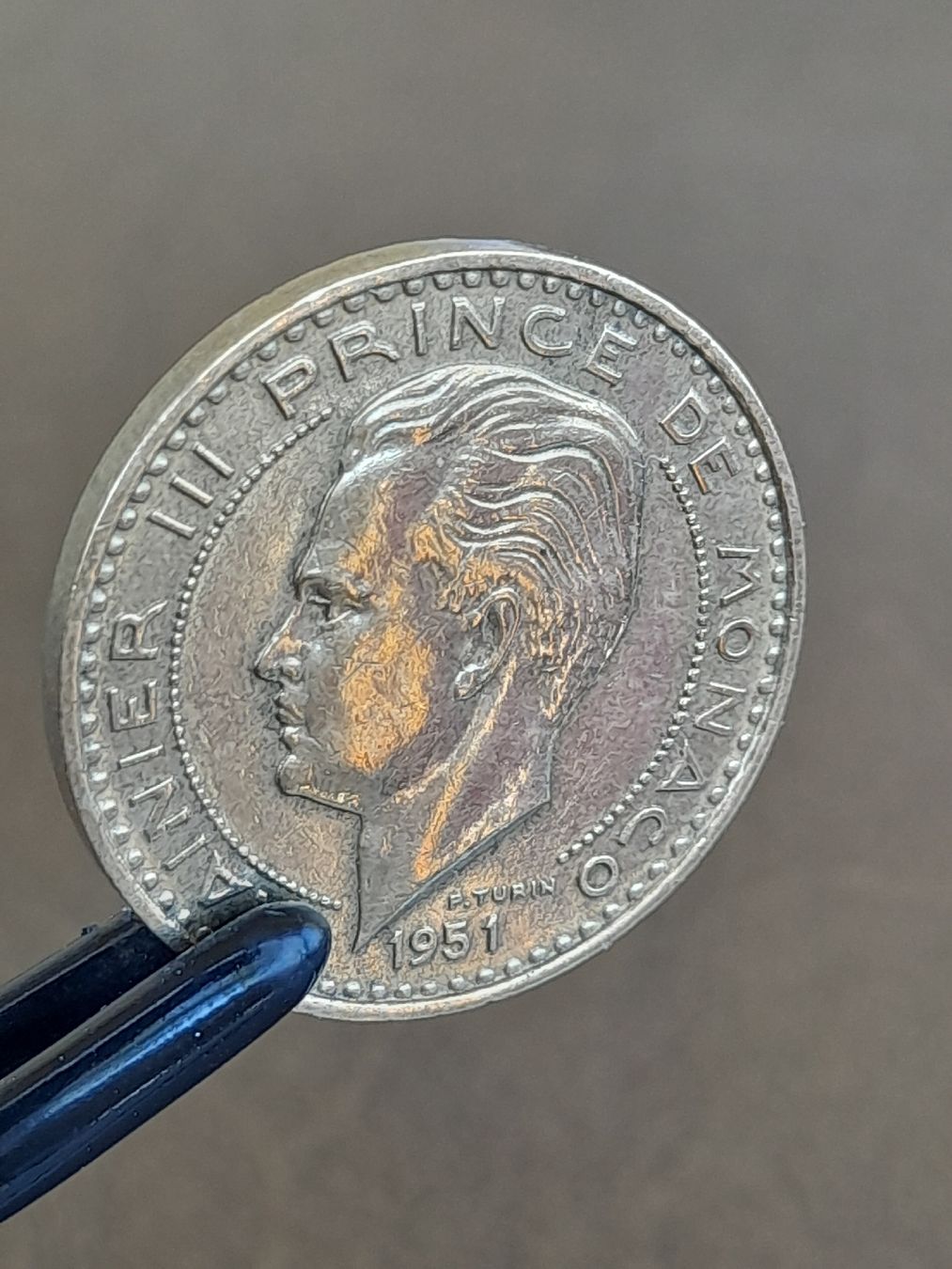 Toutes les monnaies: Monaco 20 Francs 1951 Rainier III – D'occasion à Basel par Basel_20 8