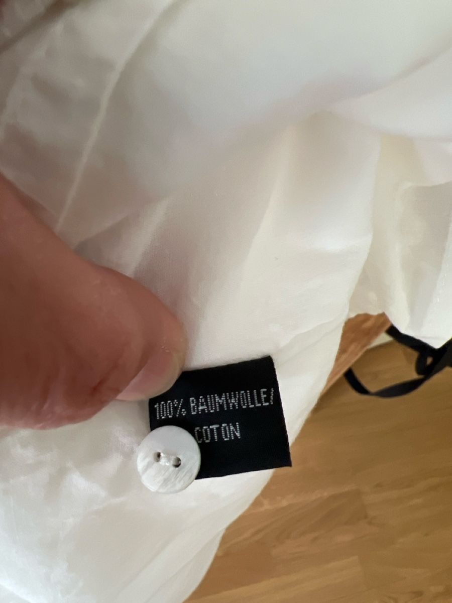 Avant Premiere Vestiti: weisses Baumwollkleid AP M – Usato da Spiez venduto da Vemai 3