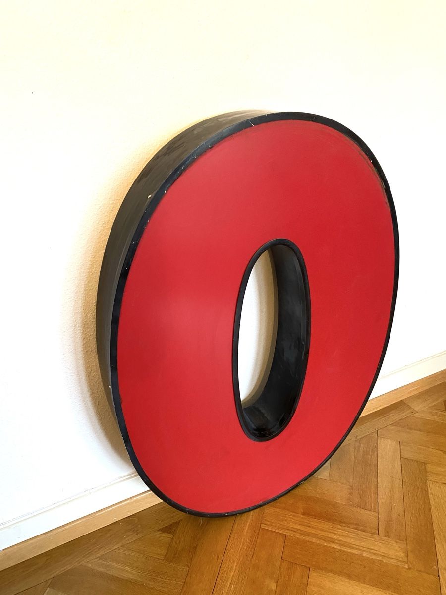 Insegne: Buchstabe Leuchtreklame Werbung O – Usato da Olten venduto da sportwelt 4