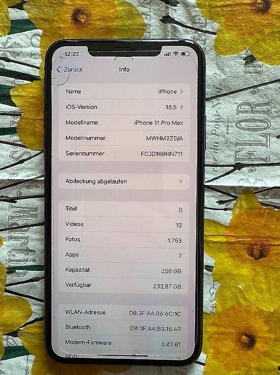 Apple Telefoni cellulari / Smartphones: Apple iPhone 11 Pro Max 256 gb – Usato da St. Gallen venduto da babinos01 2