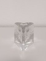 IITTALA Finland Eisblock Glas Kerzenhalter, vintage
