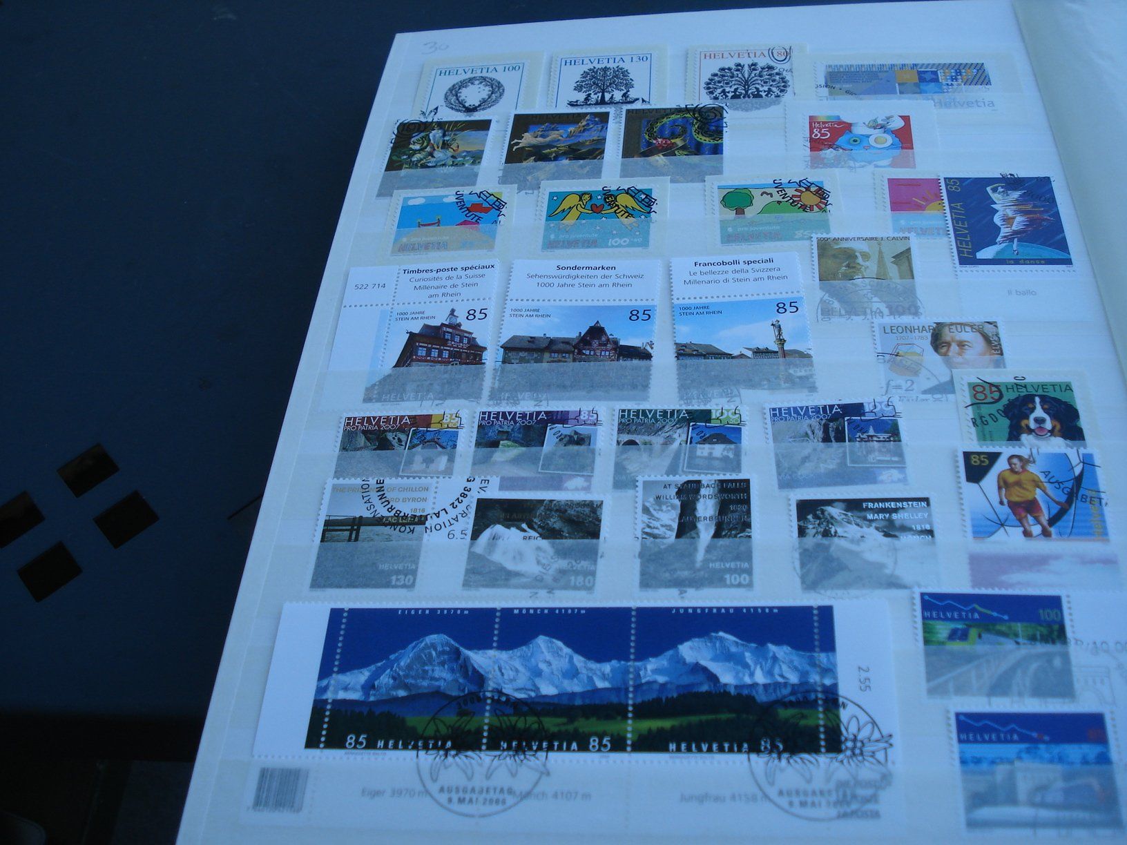 Alle Briefmarken: Lot moderne Schweiz ET-o – Gebraucht aus Niederwil AG von morostahu 3