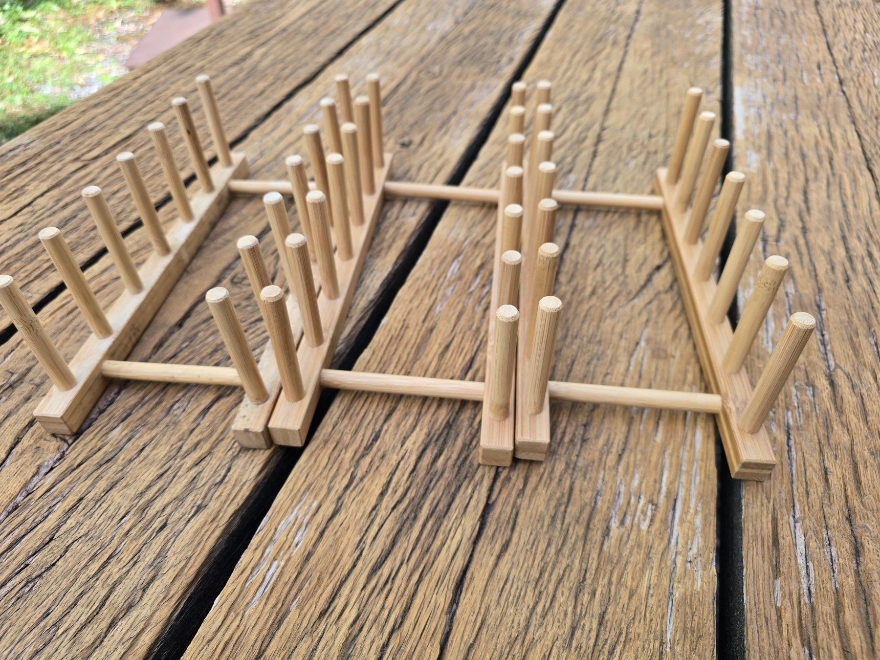 Ikea Geschirrsets: Holz: Tellerhalter (Set 3-tlg.) – Gebraucht aus Romanshorn von Rachacha 3
